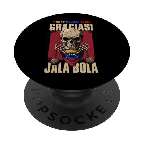 Talk Venezuelan Gracias, jala bola Cool venezuelan outfit PopSockets Klebender PopGrip von Cool venezuelan outfit Franela Venezolana
