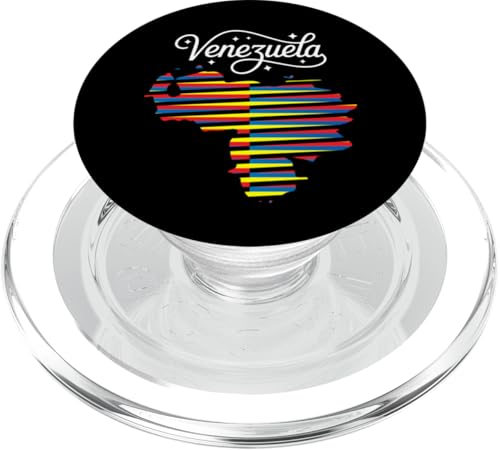 Venezuela Flag Holiday Venezuela MAP Venezuelan Flag PopSockets PopGrip für MagSafe von Cool venezuelan outfit Franela Venezolana