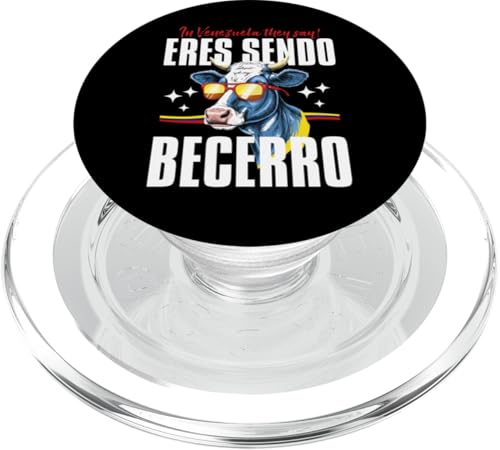 Venezuelan expression Eres sendo becerro Franela Venezolana PopSockets PopGrip für MagSafe von Cool venezuelan outfit Franela Venezolana