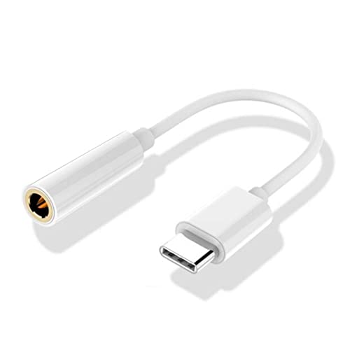 Adapter Typ C auf Klinkenstecker 3,5 mm (Digital) Cool (Universal), Weiß von Cool