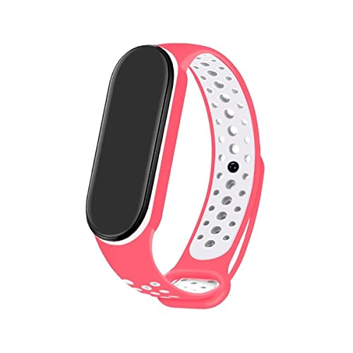 COOL Armband für Xiaomi Mi Band 5 / 6 / 7 / Amazfit Band 5 Sport Fuchsia von Cool