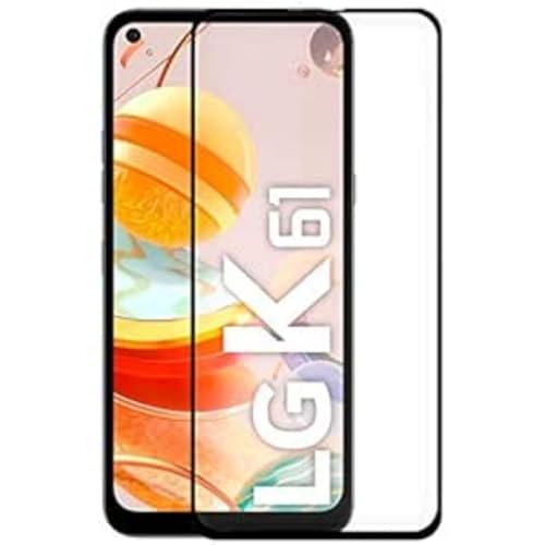 COOL SMARTPHONES & TABLETS ACCESSORIES Displayschutzfolie aus Hartglas für LG K61 (Full 3D, Schwarz) von Cool