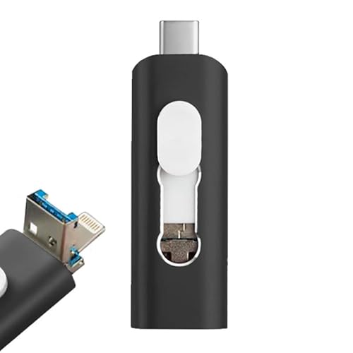USB-Stick x32 GB Cool (3-in-1) Lightning/Typ C/USB Schwarz von Cool
