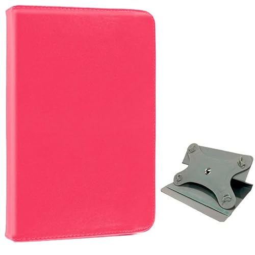 COOL Smartphones & Tablets Zubehör Schutzhülle für Cool Ebook Tablet, 24,6-26,7 cm (9,7-10,5 Zoll), Kunstleder, drehbar, Rosa, Hemd, 265 x 190 x 28 mm, Uni, Erwachsene von Cool