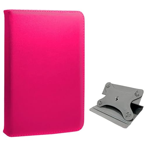 Cool Ebook/Tablet Schutzhülle 20,3 cm (8 Zoll), glatt, Rosa drehbar von Cool