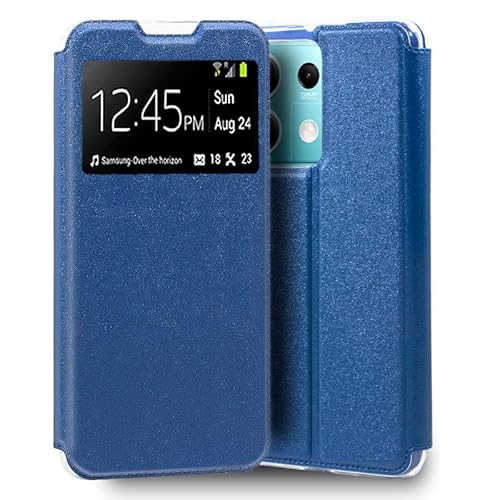 Cool Flip-Cover für Xiaomi, Redmi Note 13 5G, glatt, blau Cool Flip-Cover für Xiaomi, Redmi Note 13 5G, glatt, blau von Cool