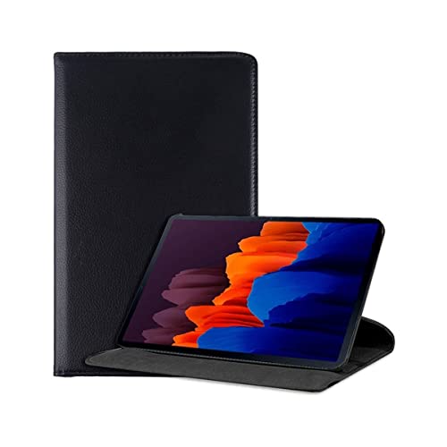 Cool Schutzhülle für Samsung Galaxy Tab S7 Plus/Tab S8 Plus, Kunstleder, glatt, Schwarz von Cool