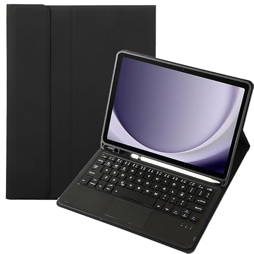 Cool Funda Con Teclado Bluetooth de Polipiel Negro 11" para Samsung Galaxy Tab A9 Plus X210 von Cool