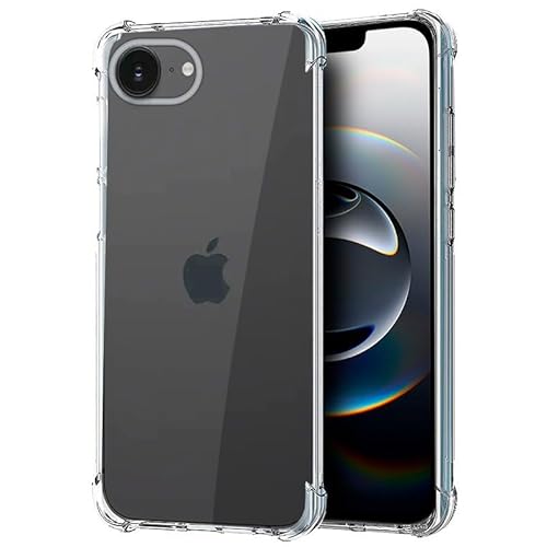 Cool Schutzhülle für iPhone 16e, stoßfest, transparent Cool Schutzhülle für iPhone 16e, stoßfest, transparent von Cool
