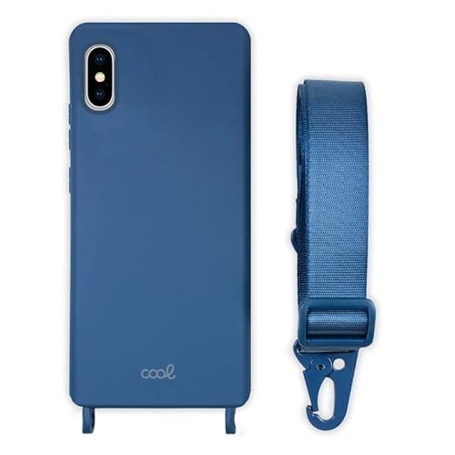 Cool Schutzhülle für iPhone X/iPhone XS Band Blau von Cool