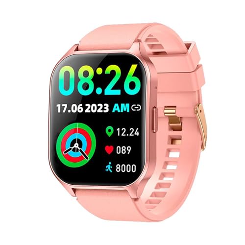 Cool Smartwatch mit gebogenem Display, Silikon, Rosa, für Anrufe, Gesundheit, Sport, Rosa, Mediano Cool Smartwatch mit gebogenem Display, Silikon, Rosa, für Anrufe, Gesundheit, Sport, Rosa, Mediano von Cool