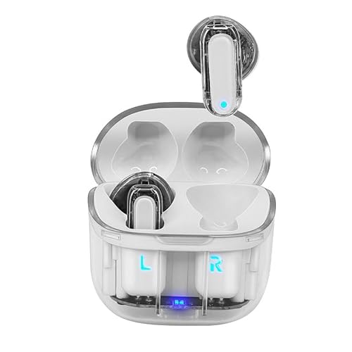 Cool Stereo-Kopfhörer, Bluetooth, Dual Pod Earbuds Crystal, Weiß Cool Stereo-Kopfhörer, Bluetooth, Dual Pod Earbuds Crystal, Weiß von Cool