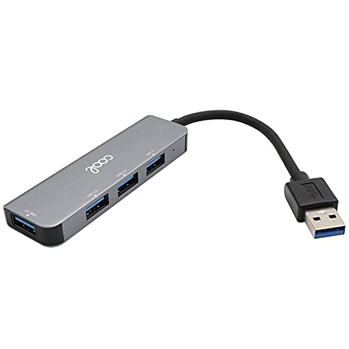 Hub USB Universal Cool 4 Ports USB (2.0/3.0) Aluminium Grau von Cool