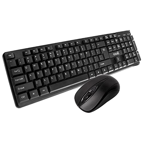 Spanische Tastatur, USB, PC, kabelloses Set + Maus Cool California von Cool