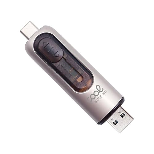 USB-Stick 512 GB 3.0 Cool Typ C/USB (2-in-1) von Cool