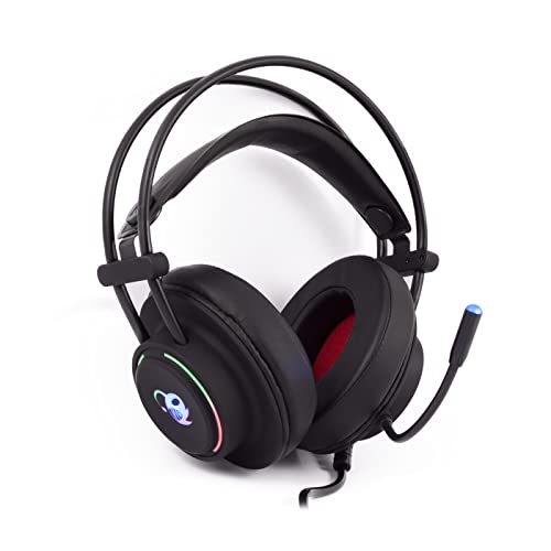 COOLBOX Auriculares C/MICROFONO DEEPGAMING DEEPLIGHTING LED Gaming Negro COOLBOX Auriculares C/MICROFONO DEEPGAMING DEEPLIGHTING LED Gaming Negro von COOLBOX