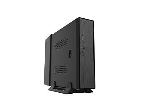 CoolBox IPC-2 Midi-Tower Schwarz 60W PC-Gehäuse (Mini-Tower, PC, Mini-ITX, Schwarz, 2 Liter, 60 W) von CoolBox