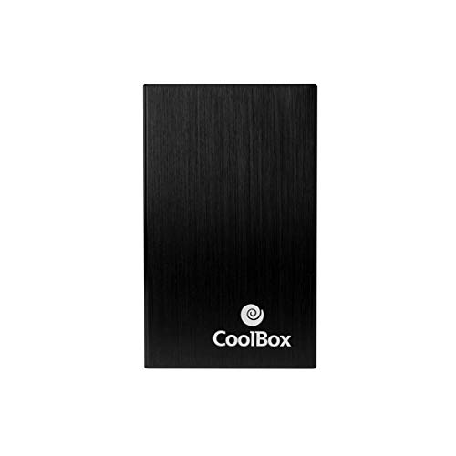 CoolBox SlimChase A-2523 Festplatten-/SSD-Gehäuse mit 6,3 cm (2,5 Zoll), SATA, 7, 9,5 mm, 3.0 (3.1 Gen 1), Micro-USB, Stecker von CoolBox