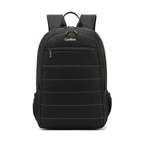 CoolBox Unisex_Adult COO-BAG15-2N Laptop Backpack, Black, 15.6" von CoolBox