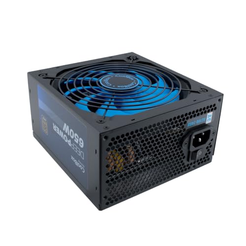 Coolbox Deeppower 650W 4 SATA PFC Active Power Supply 5.5" ATX Coolbox Deeppower 650W 4 SATA PFC Active Power Supply 5.5" ATX von COOLBOX