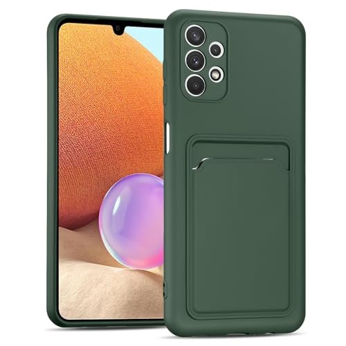 CoolGadget Card Case für Samsung Galaxy A13 4G, TPU Schutzhülle mit Kartenfach und erhöhtem Kantenschutz, Grün CoolGadget Card Case für Samsung Galaxy A13 4G, TPU Schutzhülle mit Kartenfach und erhöhtem Kantenschutz, Grün von CoolGadget