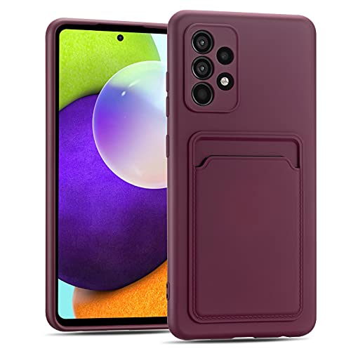 CoolGadget Card Case für Samsung Galaxy A52 / A52 5G / A52S 5G, TPU Schutzhülle mit Kartenfach und erhöhtem Kantenschutz, Lila CoolGadget Card Case für Samsung Galaxy A52 / A52 5G / A52S 5G, TPU Schutzhülle mit Kartenfach und erhöhtem Kantenschutz, Lila von CoolGadget