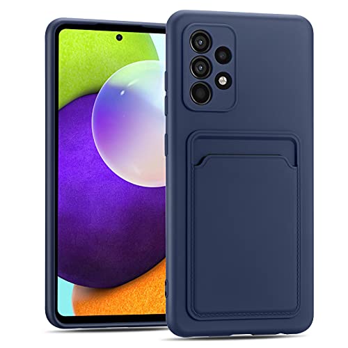 CoolGadget Card Case für Samsung Galaxy A72, TPU Schutzhülle mit Kartenfach und erhöhtem Kantenschutz, Blau CoolGadget Card Case für Samsung Galaxy A72, TPU Schutzhülle mit Kartenfach und erhöhtem Kantenschutz, Blau von CoolGadget