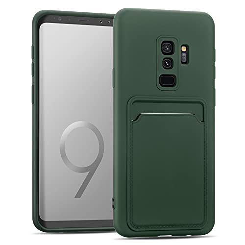 CoolGadget Card Case für Samsung Galaxy S9 Plus, TPU Schutzhülle mit Kartenfach und erhöhtem Kantenschutz, Grün CoolGadget Card Case für Samsung Galaxy S9 Plus, TPU Schutzhülle mit Kartenfach und erhöhtem Kantenschutz, Grün von CoolGadget