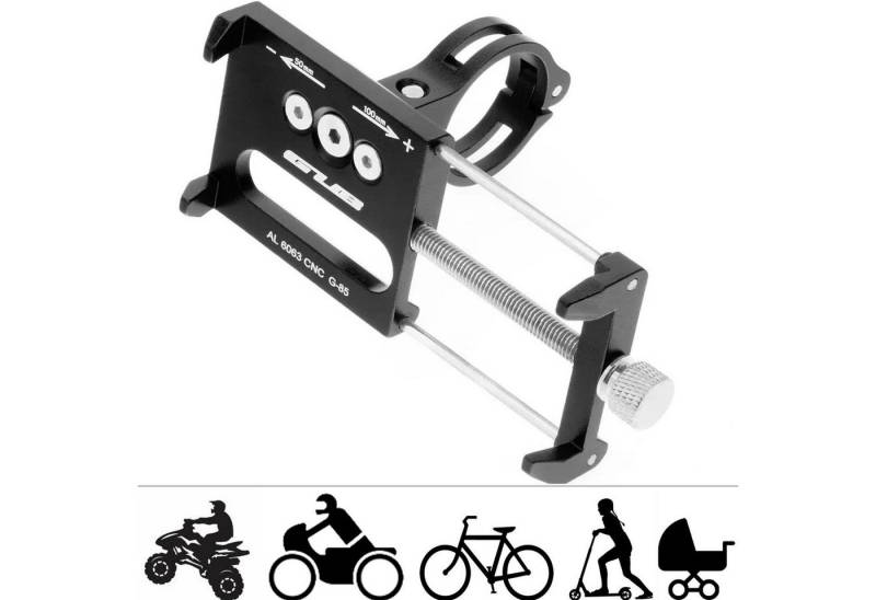 CoolGadget GUB G85 Lenker Handy-Halterung, (bis 6,2 Zoll, Smartphone Handy Halter für Motorrad Bike Roller Scooter) von CoolGadget