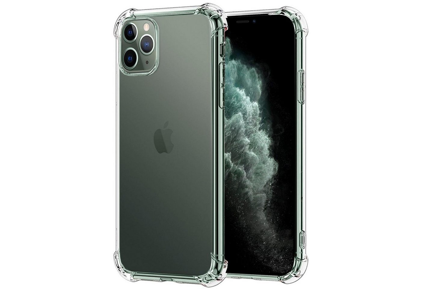 CoolGadget Handyhülle Anti Shock Rugged Case für Apple iPhone 11 Pro 5,8 Zoll, Slim Cover mit Kantenschutz Schutzhülle für iPhone 11 Pro Hülle von CoolGadget