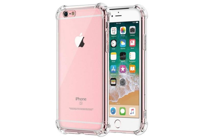 CoolGadget Handyhülle Anti Shock Rugged Case für Apple iPhone 6 / 6S 4,7 Zoll, Slim Cover mit Kantenschutz Schutzhülle für iPhone 6 / 6S Hülle von CoolGadget