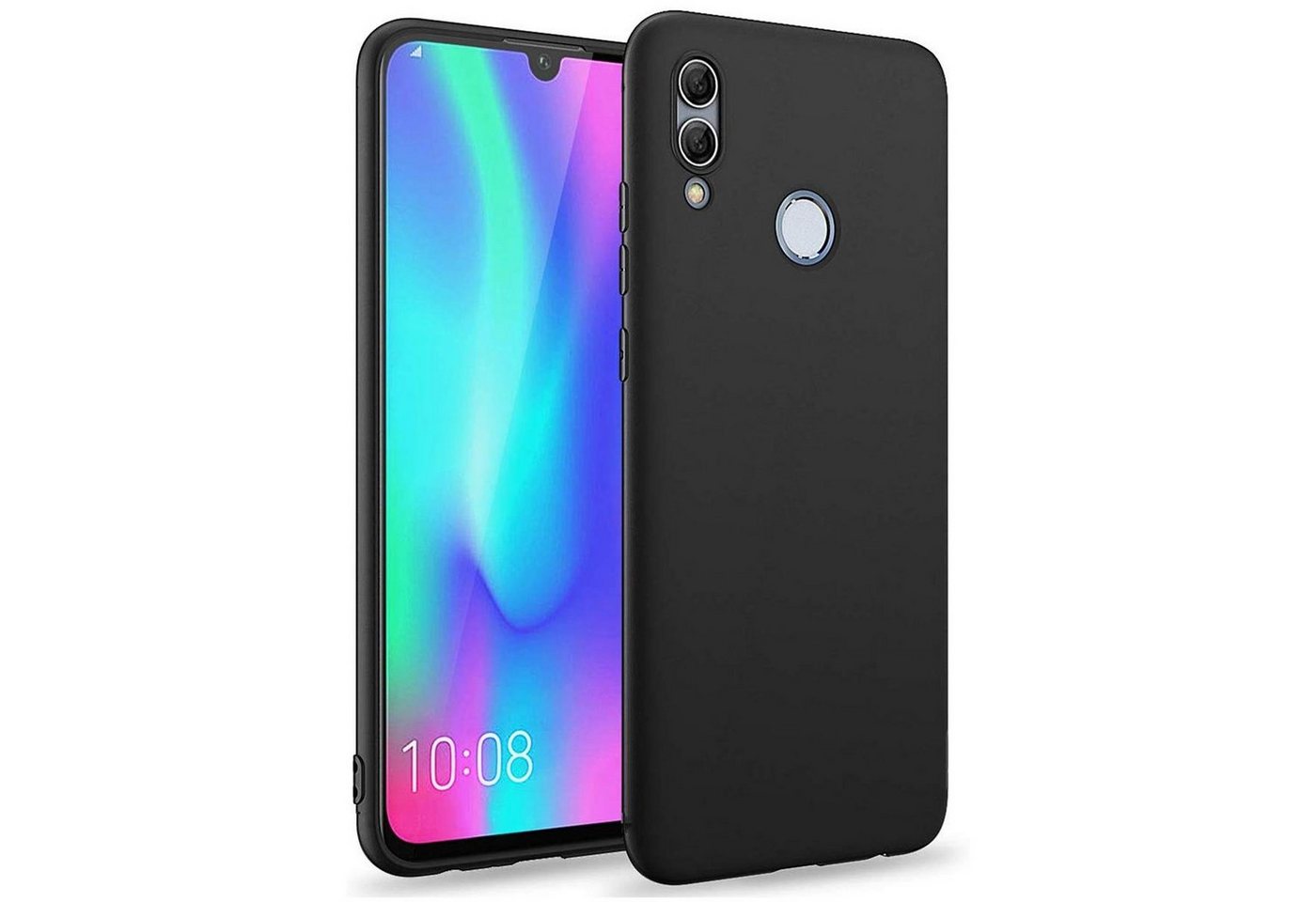 CoolGadget Handyhülle Black Series Handy Hülle für Honor 20 Lite 6,2 Zoll, Edle Silikon Schlicht Schutzhülle für Honor 20 Lite / Honor 20e Hülle von CoolGadget