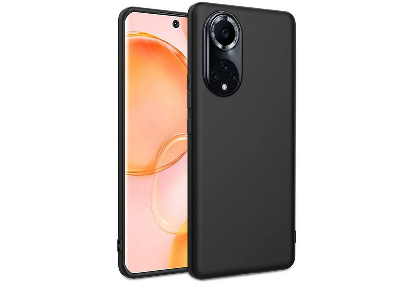 CoolGadget Handyhülle Black Series Handy Hülle für Huawei Nova 9, Honor 50 6,57 Zoll, Edle Silikon Schlicht Schutzhülle für Huawei Nova 9 / Honor 50 Hülle CoolGadget Handyhülle Black Series Handy Hülle für Huawei Nova 9, Honor 50 6,57 Zoll, Edle Silikon Schlicht Schutzhülle für Huawei Nova 9 / Honor 50 Hülle von CoolGadget