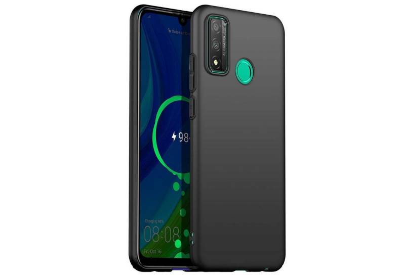 CoolGadget Handyhülle Black Series Handy Hülle für Huawei P Smart 2020 6,21 Zoll, Edle Silikon Schlicht Schutzhülle für Huawei P Smart 2020 Hülle von CoolGadget