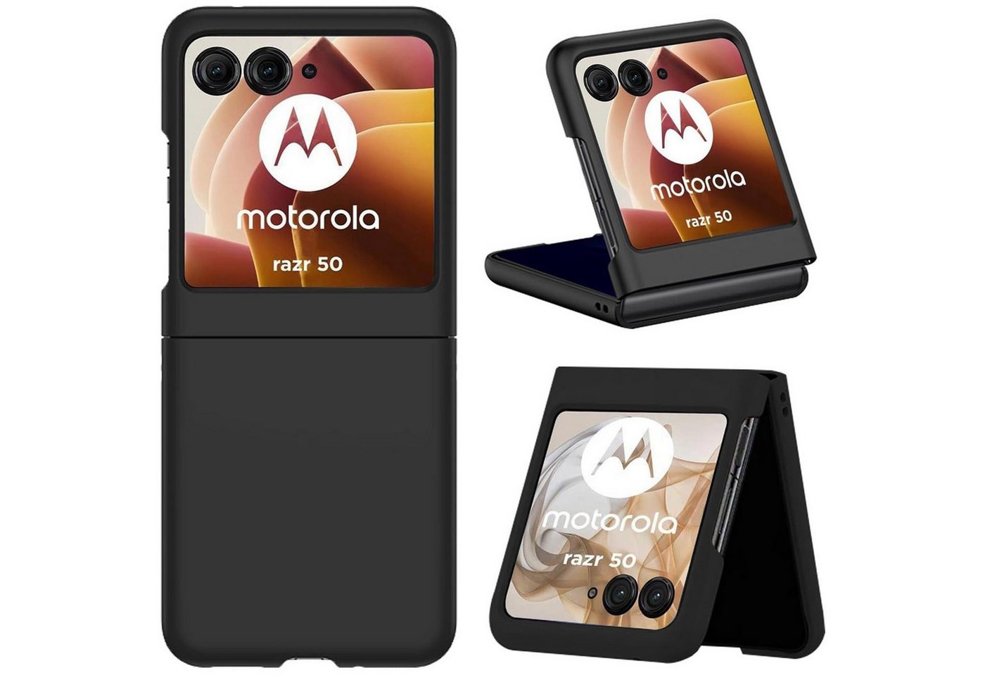 CoolGadget Handyhülle Black Series Handy Hülle für Motorola Razr 50 6,9 Zoll, Edle Silikon Schlicht Robust Schutzhülle für Motorola Razr 50 Hülle CoolGadget Handyhülle Black Series Handy Hülle für Motorola Razr 50 6,9 Zoll, Edle Silikon Schlicht Robust Schutzhülle für Motorola Razr 50 Hülle von CoolGadget