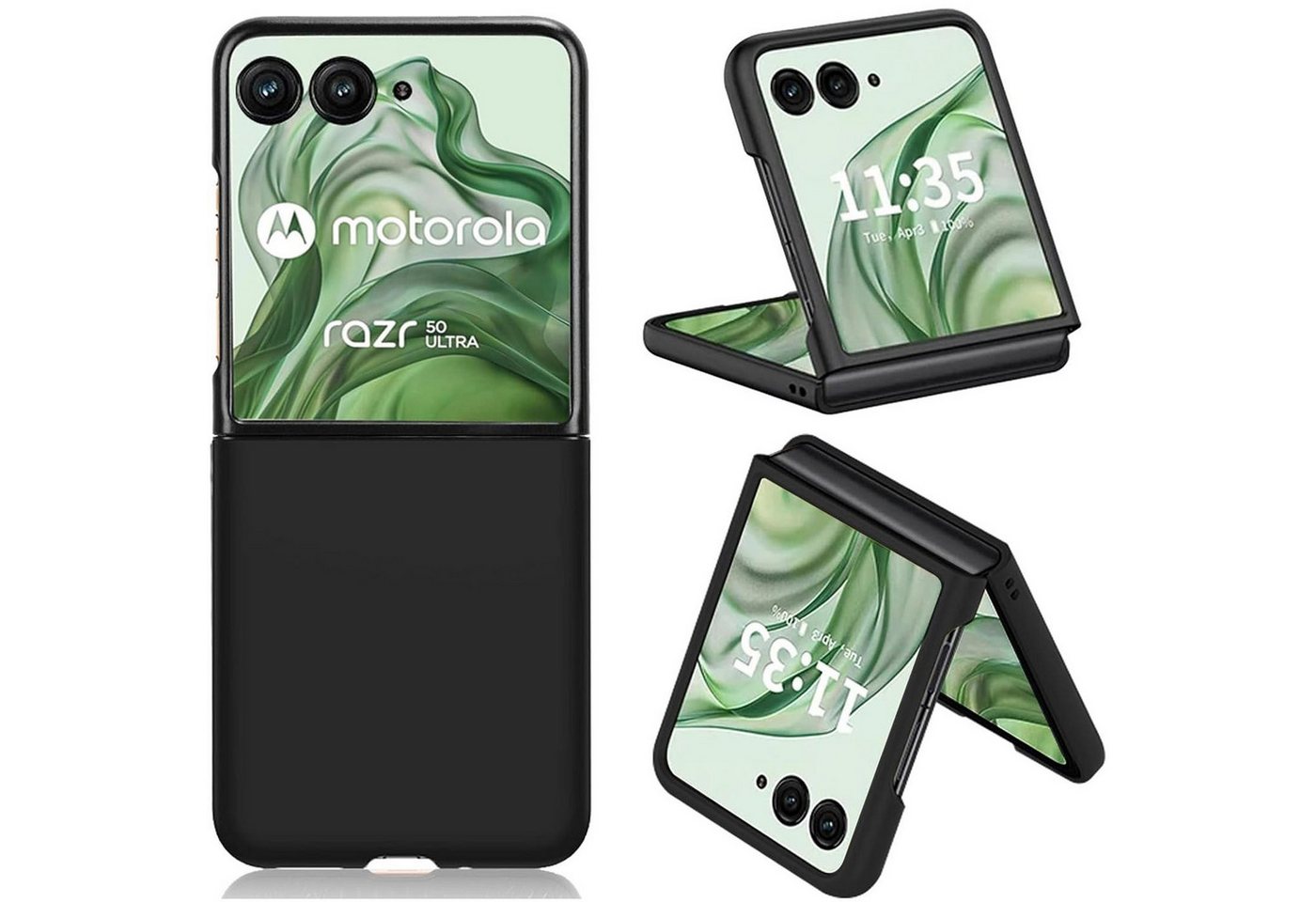 CoolGadget Handyhülle Black Series Handy Hülle für Motorola Razr 50 Ultra 6,9 Zoll, Edle Silikon Schlicht Robust Schutzhülle für Razr 50 Ultra Hülle CoolGadget Handyhülle Black Series Handy Hülle für Motorola Razr 50 Ultra 6,9 Zoll, Edle Silikon Schlicht Robust Schutzhülle für Razr 50 Ultra Hülle von CoolGadget