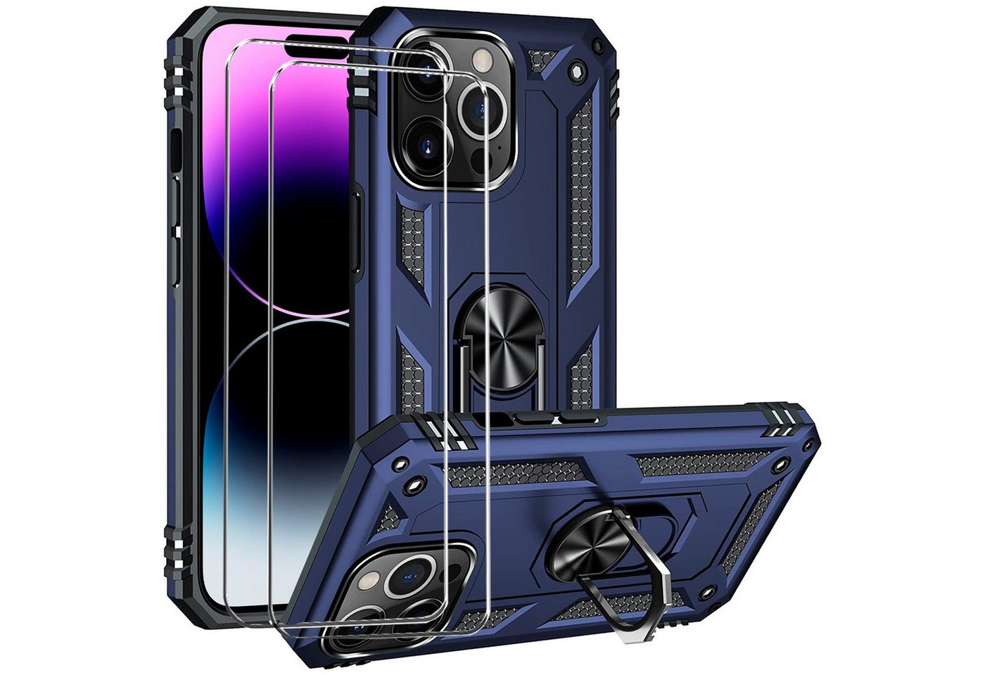 CoolGadget Handyhülle Blau als 2in1 Schutz Cover Set für das Apple iPhone 11 Pro Max 6,5 Zoll, 2x Glas Display Schutz Folie + 1x TPU Case Hülle für iPhone 11 Pro Max CoolGadget Handyhülle Blau als 2in1 Schutz Cover Set für das Apple iPhone 11 Pro Max 6,5 Zoll, 2x Glas Display Schutz Folie + 1x TPU Case Hülle für iPhone 11 Pro Max von CoolGadget