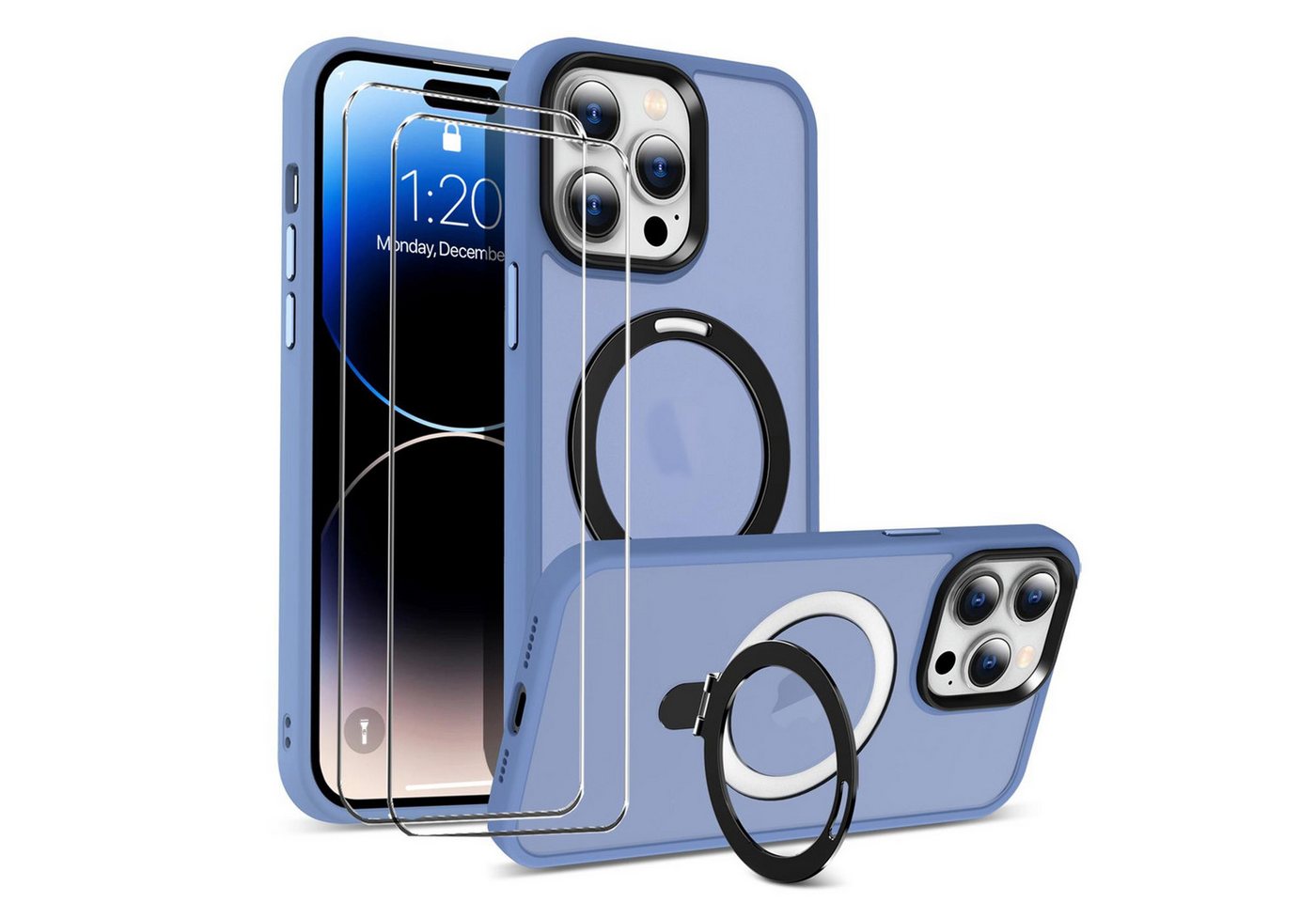 CoolGadget Handyhülle Blau als 2in1 Schutz Cover Set für das Apple iPhone 16 Plus 6,7 Zoll, 2x Glas Display Schutz Folie + 1x TPU Case Hülle für iPhone 16 Plus CoolGadget Handyhülle Blau als 2in1 Schutz Cover Set für das Apple iPhone 16 Plus 6,7 Zoll, 2x Glas Display Schutz Folie + 1x TPU Case Hülle für iPhone 16 Plus von CoolGadget