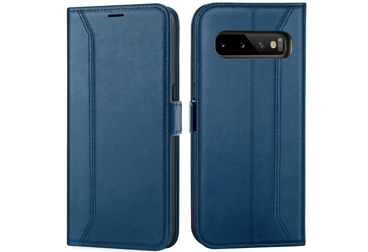 CoolGadget Handyhülle Book Case Elegance Tasche für Samsung Galaxy S10 6,1 Zoll, Hülle Magnet Klapphülle Flip Case für Samsung Galaxy S10 Schutzhülle von CoolGadget