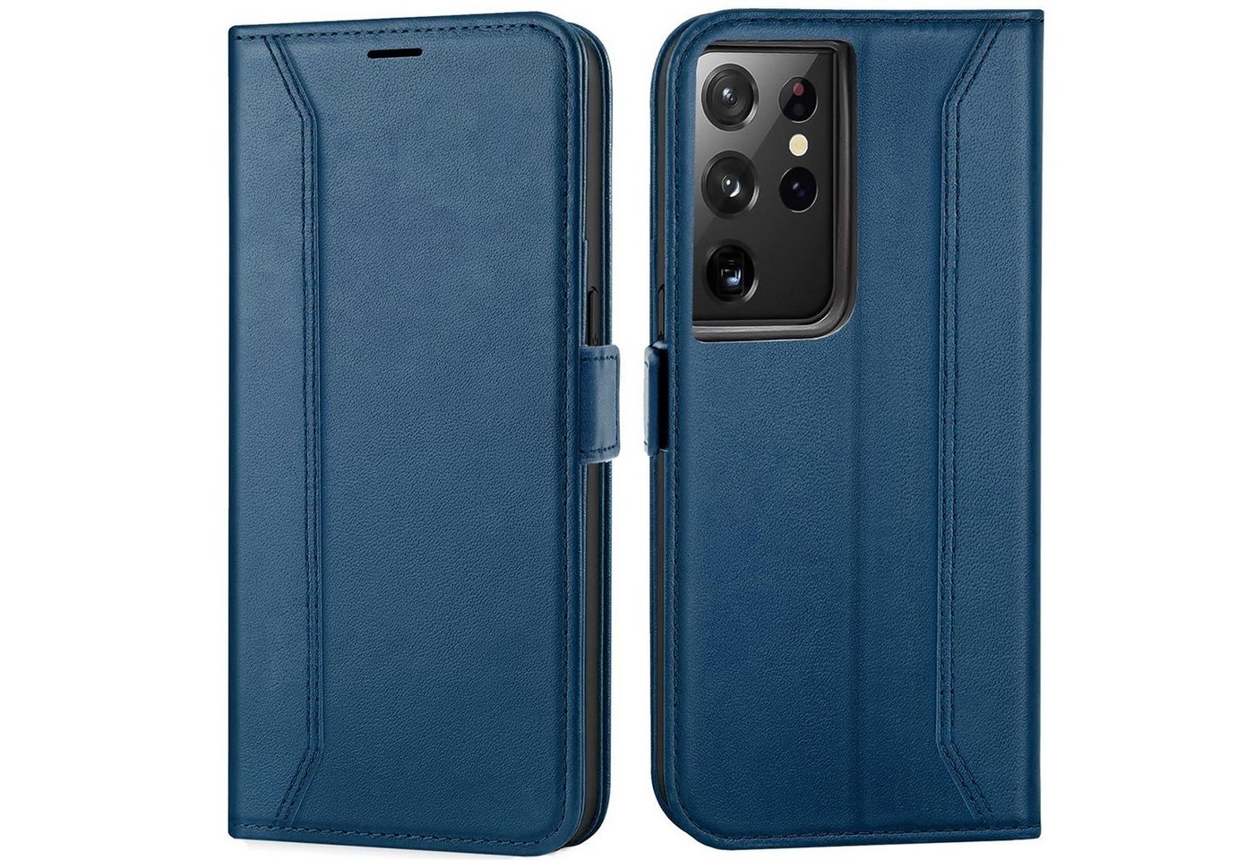 CoolGadget Handyhülle Book Case Elegance Tasche für Samsung Galaxy S22 Ultra 6,8 Zoll, Hülle Magnet Klapphülle Flip Case für Samsung S22 Ultra 5G Schutzhülle von CoolGadget