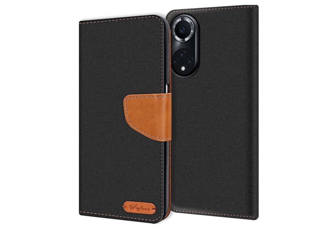 CoolGadget Handyhülle Denim Schutzhülle Flip Case für Huawei Nova 9, Honor 50 6,57 Zoll, Book Cover Handy Tasche Hülle für Huawei Nova 9 / Honor 50 Klapphülle CoolGadget Handyhülle Denim Schutzhülle Flip Case für Huawei Nova 9, Honor 50 6,57 Zoll, Book Cover Handy Tasche Hülle für Huawei Nova 9 / Honor 50 Klapphülle von CoolGadget