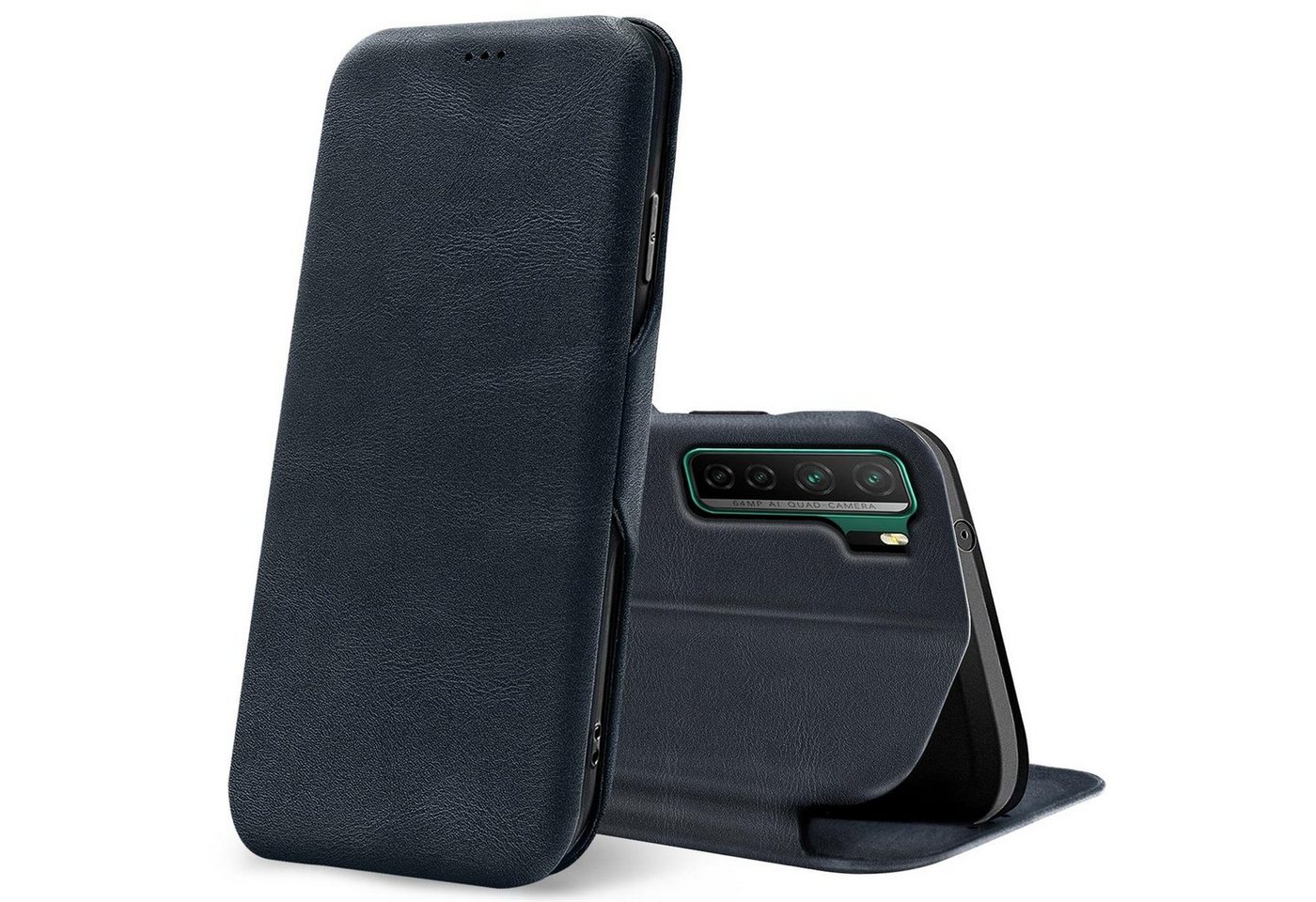 CoolGadget Handyhülle Business Premium Hülle für Huawei P40 Lite 5G 6,5 Zoll, Handy Tasche mit Kartenfach für P40 Lite 5G Schutzhülle CoolGadget Handyhülle Business Premium Hülle für Huawei P40 Lite 5G 6,5 Zoll, Handy Tasche mit Kartenfach für P40 Lite 5G Schutzhülle von CoolGadget