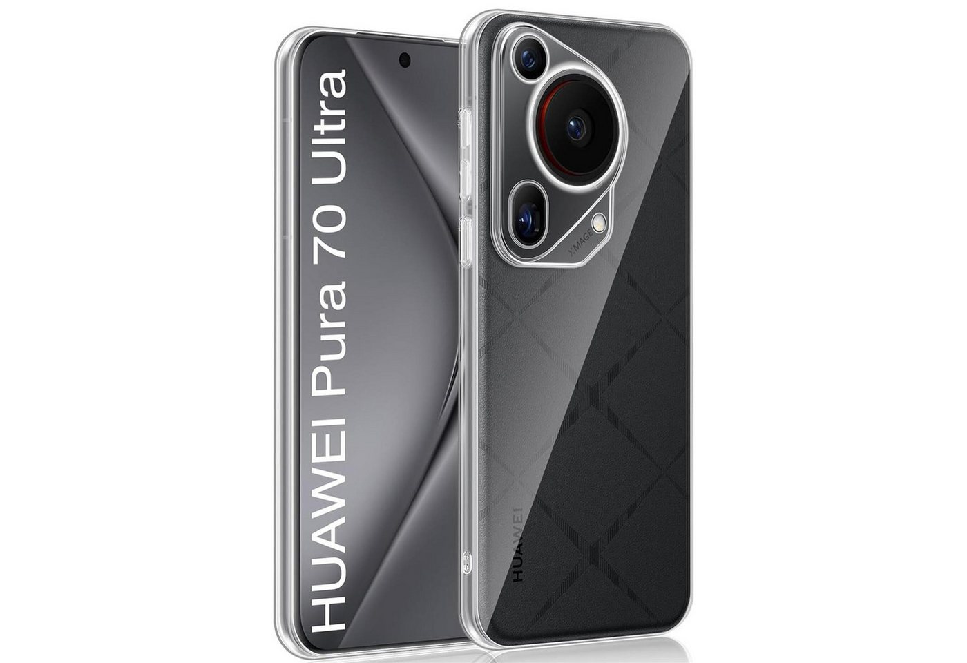 CoolGadget Handyhülle Transparent Ultra Slim Case für Huawei Pura 70 Ultra 6,8 Zoll, Silikon Hülle Dünne Schutzhülle für Pura 70 Ultra Hülle CoolGadget Handyhülle Transparent Ultra Slim Case für Huawei Pura 70 Ultra 6,8 Zoll, Silikon Hülle Dünne Schutzhülle für Pura 70 Ultra Hülle von CoolGadget