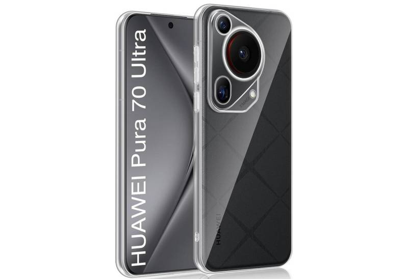 CoolGadget Handyhülle Transparent Ultra Slim Case für Huawei Pura 70 Ultra 6,8 Zoll, Silikon Hülle Dünne Schutzhülle für Pura 70 Ultra Hülle von CoolGadget