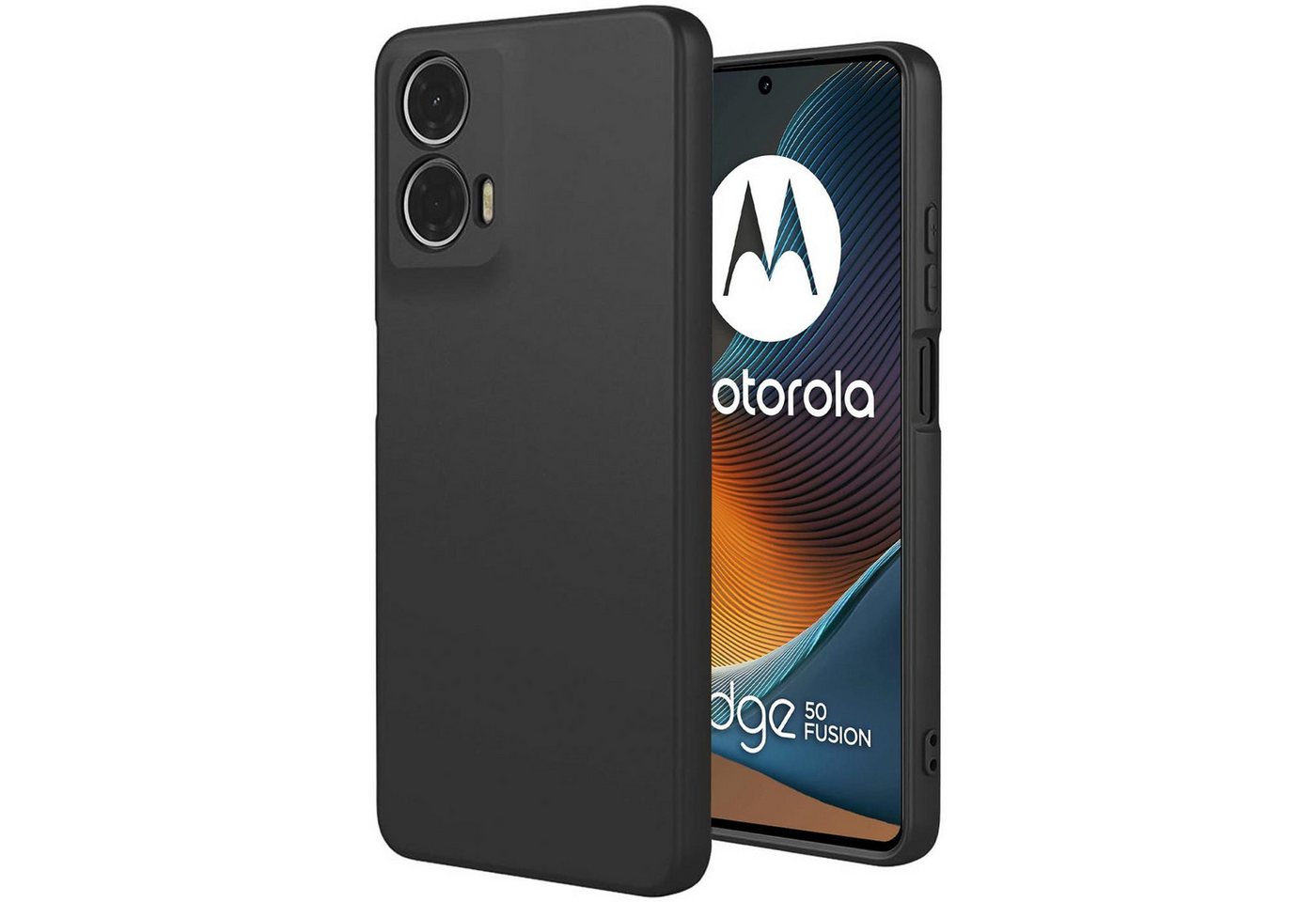 CoolGadget Handyhülle Black Series Handy Hülle für Motorola Edge 50 Fusion 6,7 Zoll, Edle Silikon Schlicht Schutzhülle für Motorola Edge 50 Fusion Hülle CoolGadget Handyhülle Black Series Handy Hülle für Motorola Edge 50 Fusion 6,7 Zoll, Edle Silikon Schlicht Schutzhülle für Motorola Edge 50 Fusion Hülle von CoolGadget