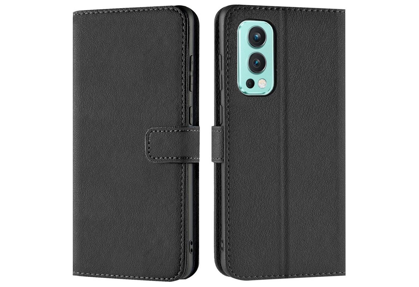 CoolGadget Handyhülle Book Case Handy Tasche für OnePlus Nord 2 (5G) 6,43 Zoll, Hülle Klapphülle Flip Cover Etui Schutzhülle stoßfest von CoolGadget