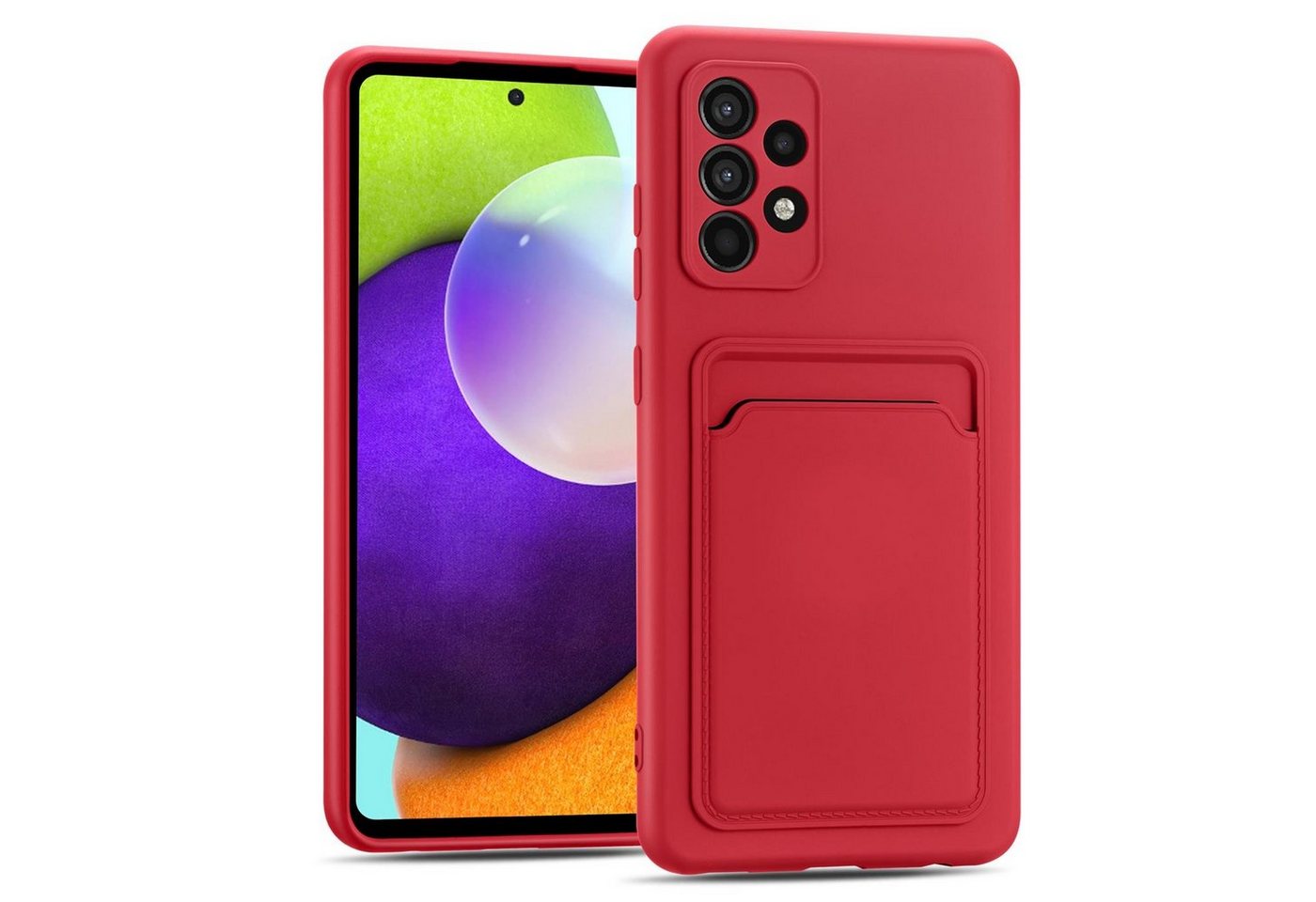 CoolGadget Handyhülle Card Case Handy Tasche für Samsung Galaxy A52 4G/5G 6,5 Zoll, Silikon Schutzhülle Kartenfach für Samsung A52 4G/5G, A52s 5G Hülle CoolGadget Handyhülle Card Case Handy Tasche für Samsung Galaxy A52 4G/5G 6,5 Zoll, Silikon Schutzhülle Kartenfach für Samsung A52 4G/5G, A52s 5G Hülle von CoolGadget