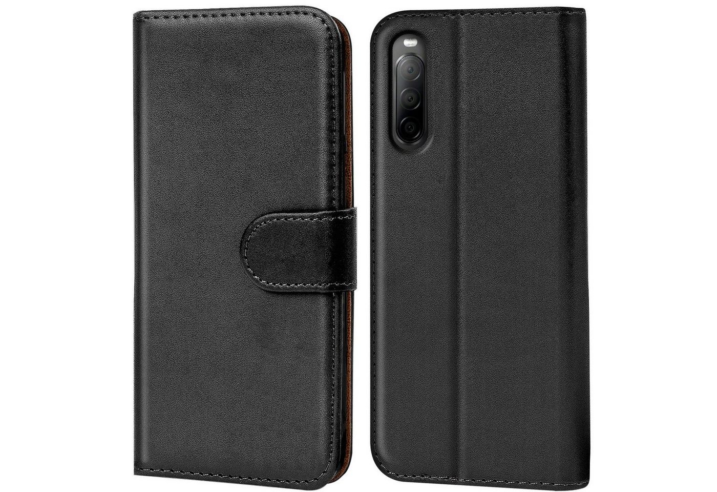 CoolGadget Handyhülle Book Case Handy Tasche für Sony Xperia 10 III 6 Zoll, Hülle Klapphülle Flip Cover für Sony 10 III Schutzhülle stoßfest von CoolGadget