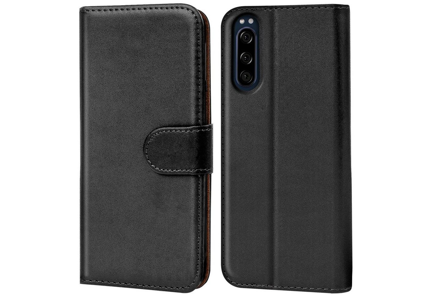 CoolGadget Handyhülle Book Case Handy Tasche für Sony Xperia 5 6,1 Zoll, Hülle Klapphülle Flip Cover für Sony 5 Schutzhülle stoßfest CoolGadget Handyhülle Book Case Handy Tasche für Sony Xperia 5 6,1 Zoll, Hülle Klapphülle Flip Cover für Sony 5 Schutzhülle stoßfest von CoolGadget