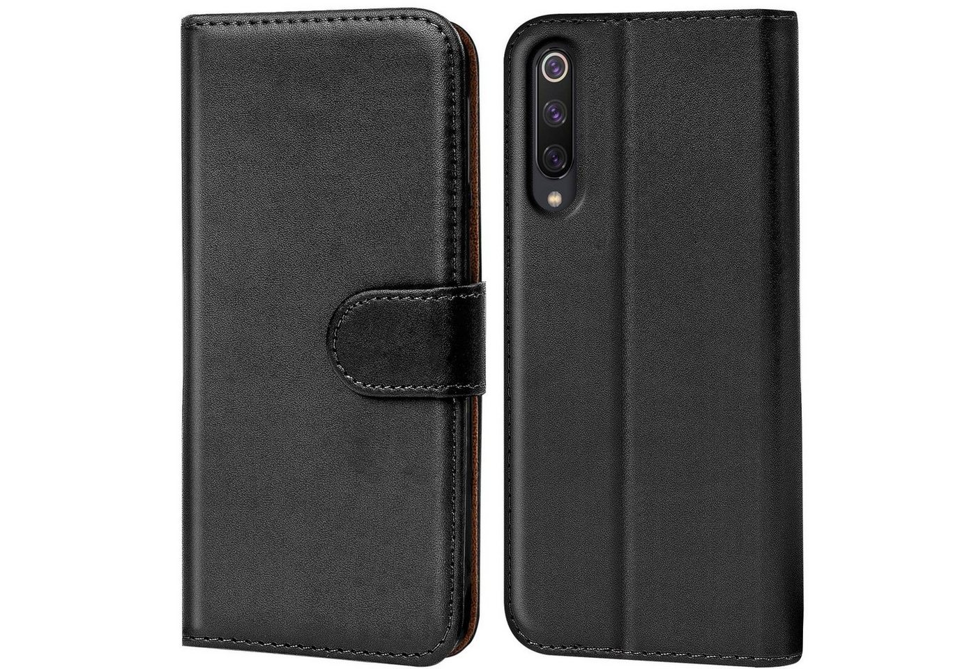 CoolGadget Handyhülle Book Case Handy Tasche für Xiaomi Mi 9 6,39 Zoll, Hülle Klapphülle Flip Cover für Xiaomi Mi 9 Schutzhülle stoßfest von CoolGadget